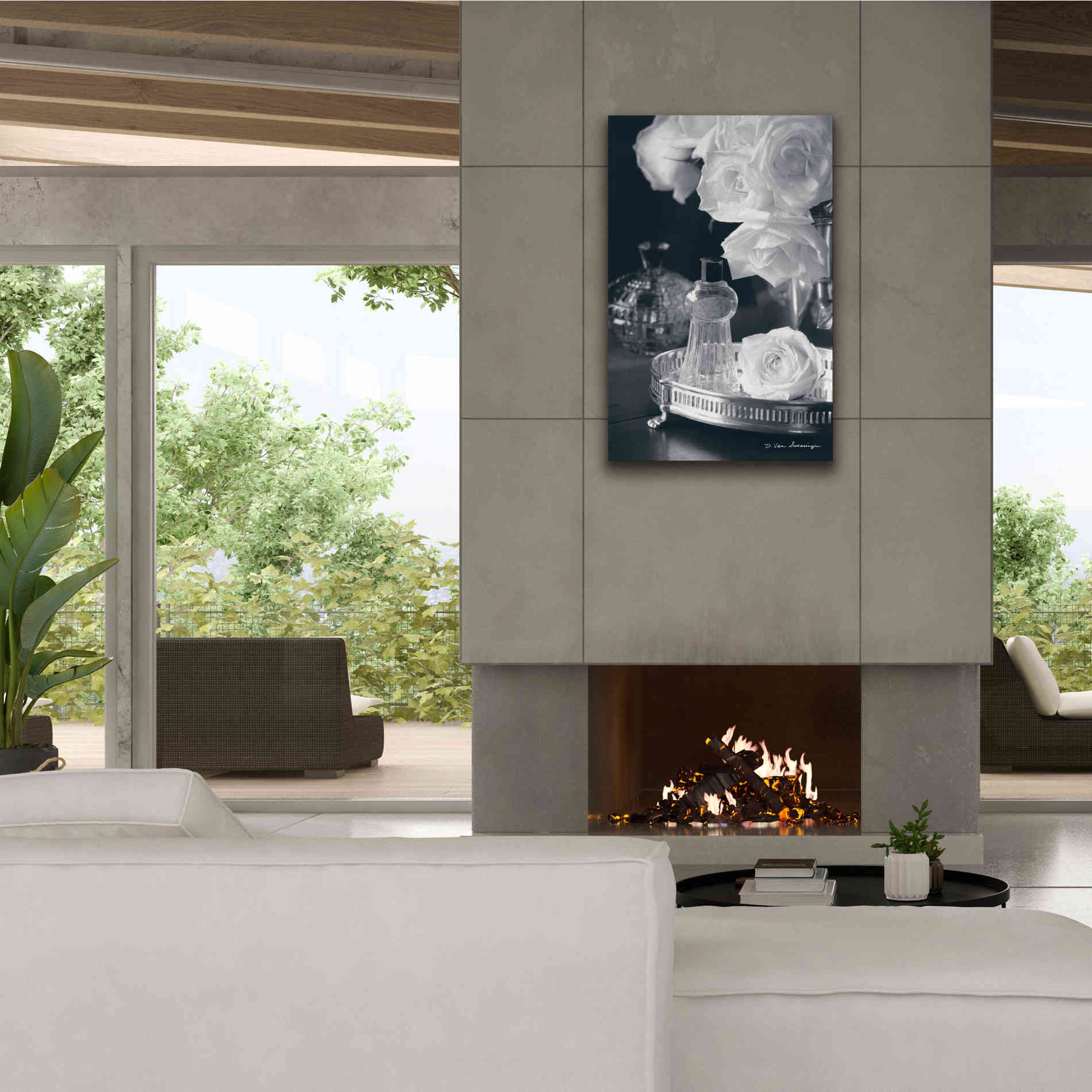 'Vintage Vanity II' by Debra Van Swearingen, Canvas Wall Art,26 x 40