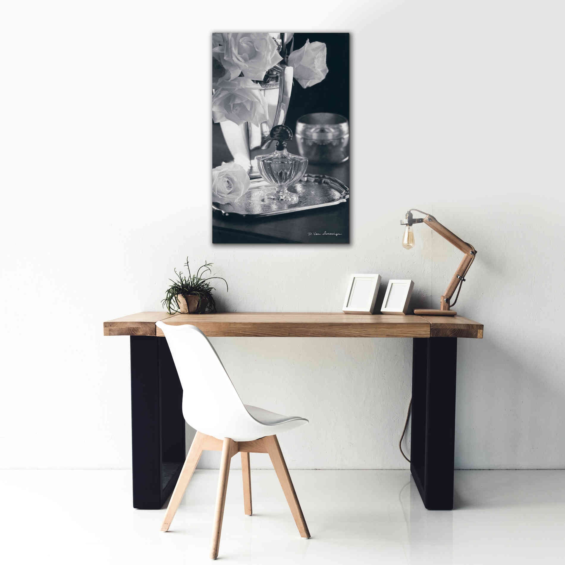 'Vintage Vanity IV' by Debra Van Swearingen, Canvas Wall Art,26 x 40