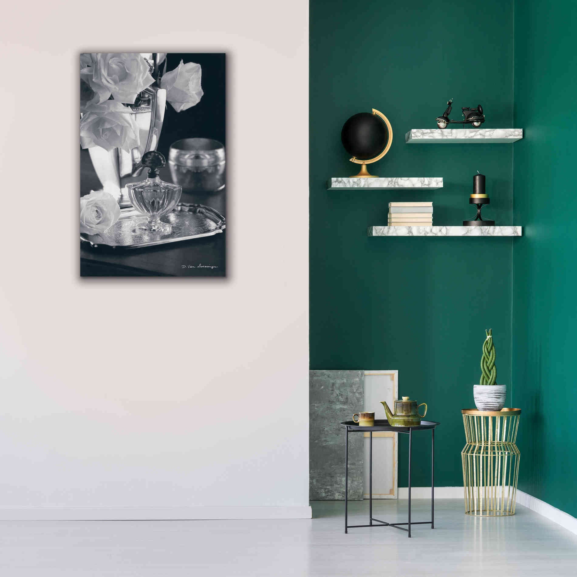 'Vintage Vanity IV' by Debra Van Swearingen, Canvas Wall Art,26 x 40