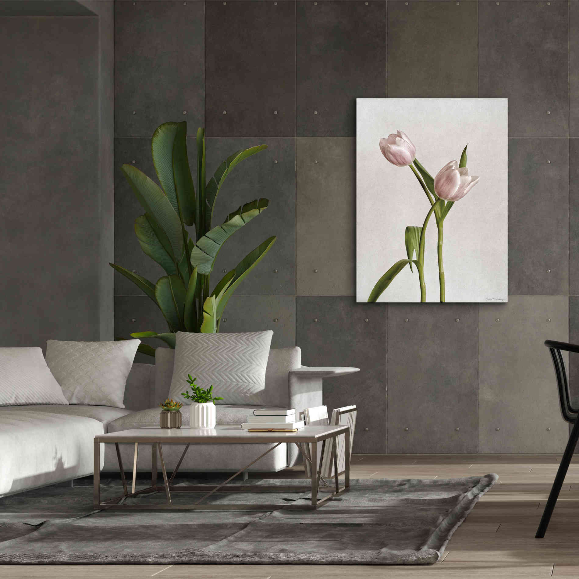 'Light Tulips IV' by Debra Van Swearingen, Canvas Wall Art,40 x 54