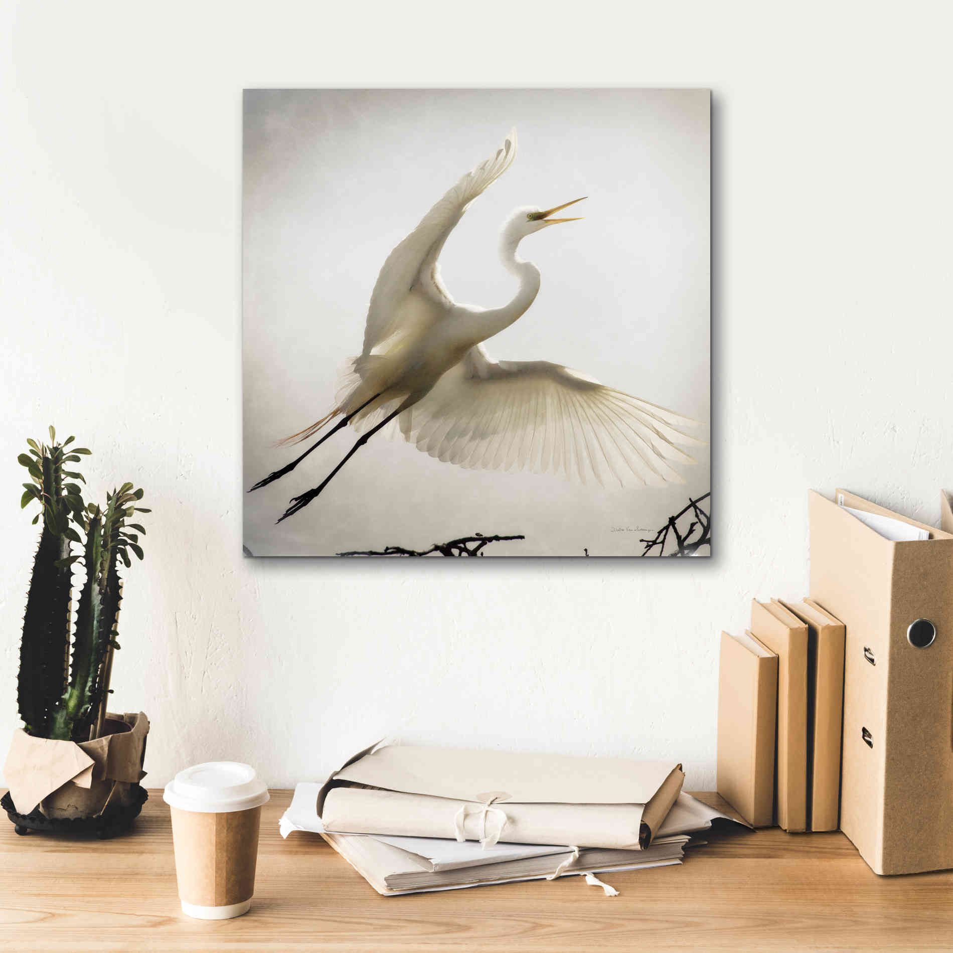 'Emergence' by Debra Van Swearingen, Canvas Wall Art,18 x 18