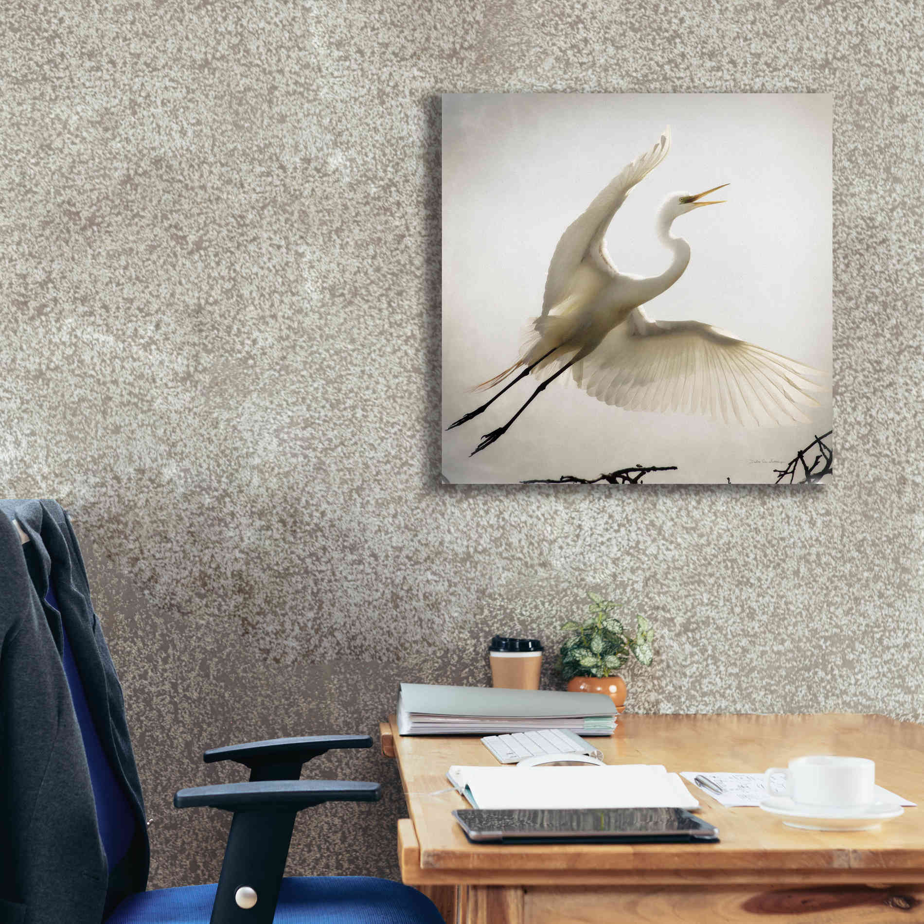 'Emergence' by Debra Van Swearingen, Canvas Wall Art,26 x 26