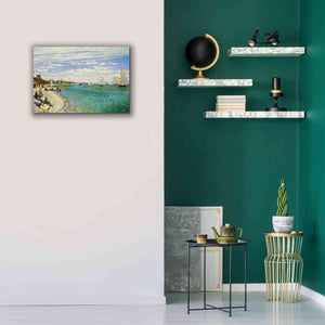 'Regatta at Sainte-Adresse' by Claude Monet, Canvas Wall Art,26 x 18