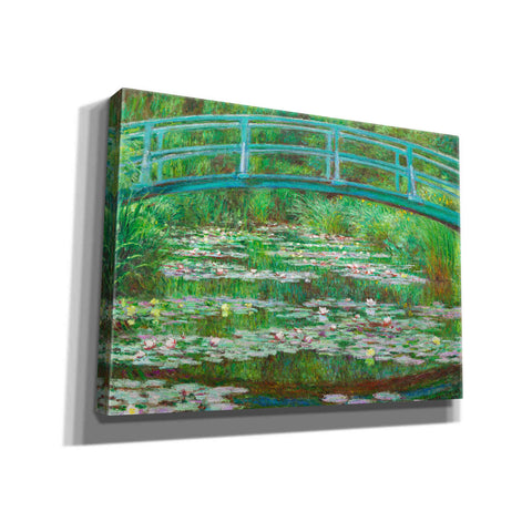 Image of 'The Japanese Footbridge' by Claude Monet, Canvas Wall Art,16x12x1.1x0,24x20x1.1x0,30x26x1.74x0,54x40x1.74x0