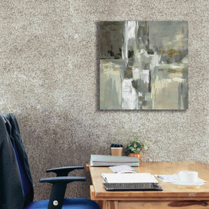 'Neutral Water' by Silvia Vassileva, Canvas Wall Art,26 x 26