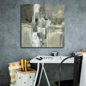 'Neutral Water' by Silvia Vassileva, Canvas Wall Art,26 x 26