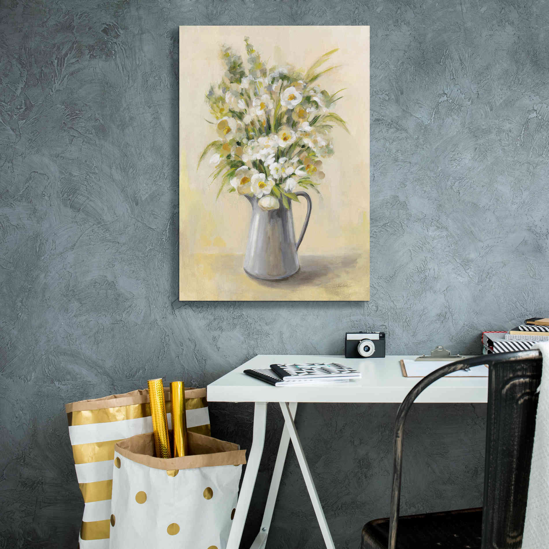 'Farm Bouquet' by Silvia Vassileva, Canvas Wall Art,18 x 26