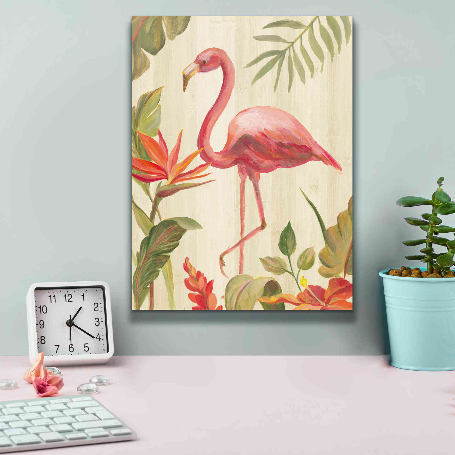 'Tropical Garden X' by Silvia Vassileva, Canvas Wall Art,12 x 16