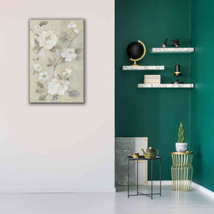 'Romantic Spring Flowers I White' by Silvia Vassileva, Canvas Wall Art,26 x 40