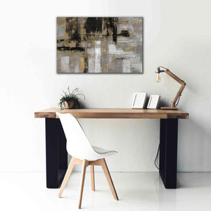 'Smoky Harbor Sunset' by Silvia Vassileva, Canvas Wall Art,40 x 26