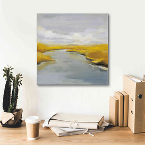 'Maine Fall River' by Silvia Vassileva, Canvas Wall Art,18 x 18