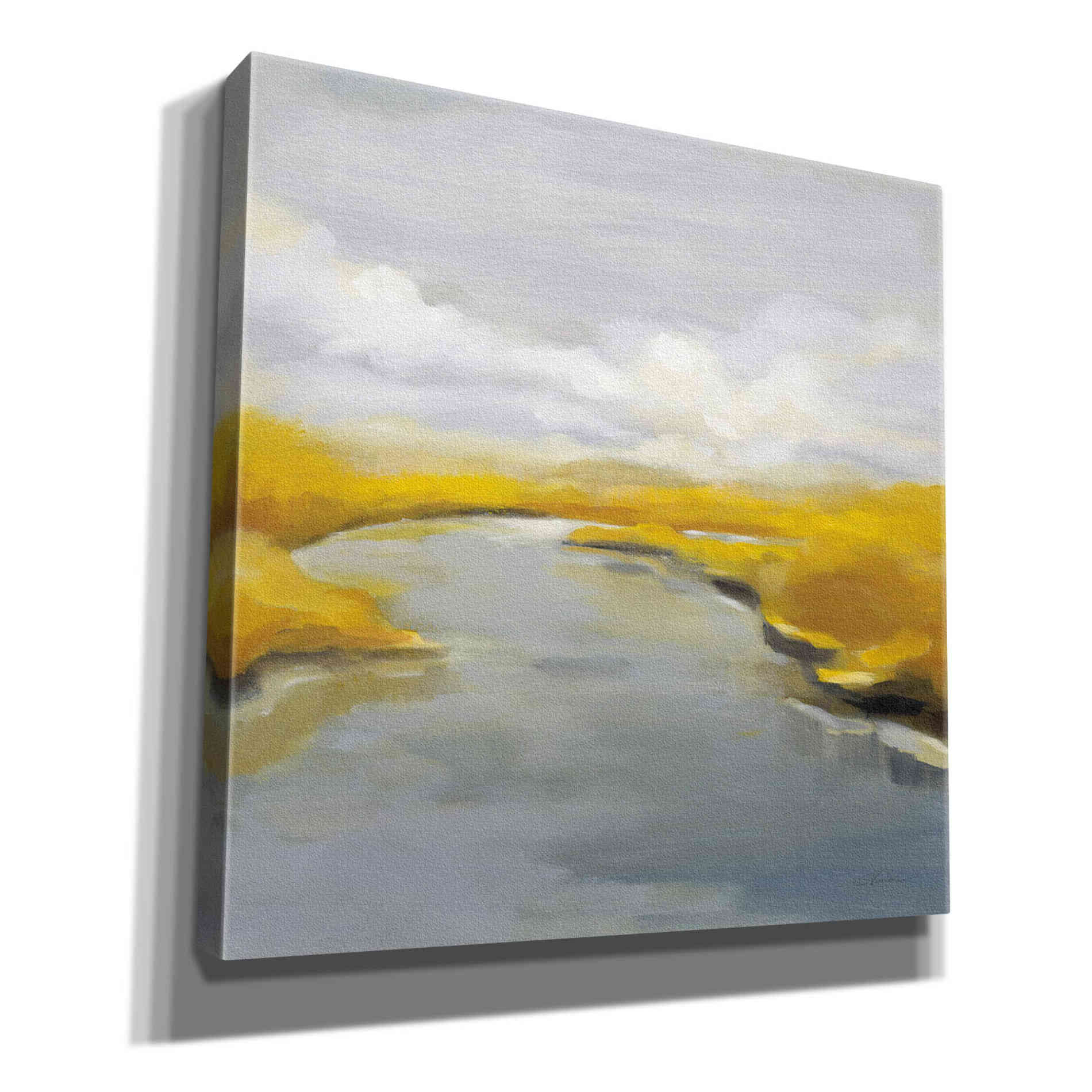 'Maine Fall River' by Silvia Vassileva, Canvas Wall Art,12x12x1.1x0,18x18x1.1x0,26x26x1.74x0,37x37x1.74x0