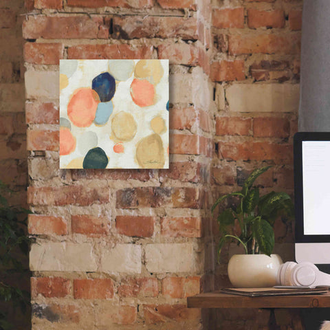 Image of 'Painted Pebbles II Boho' by Silvia Vassileva, Canvas Wall Art,12 x 12