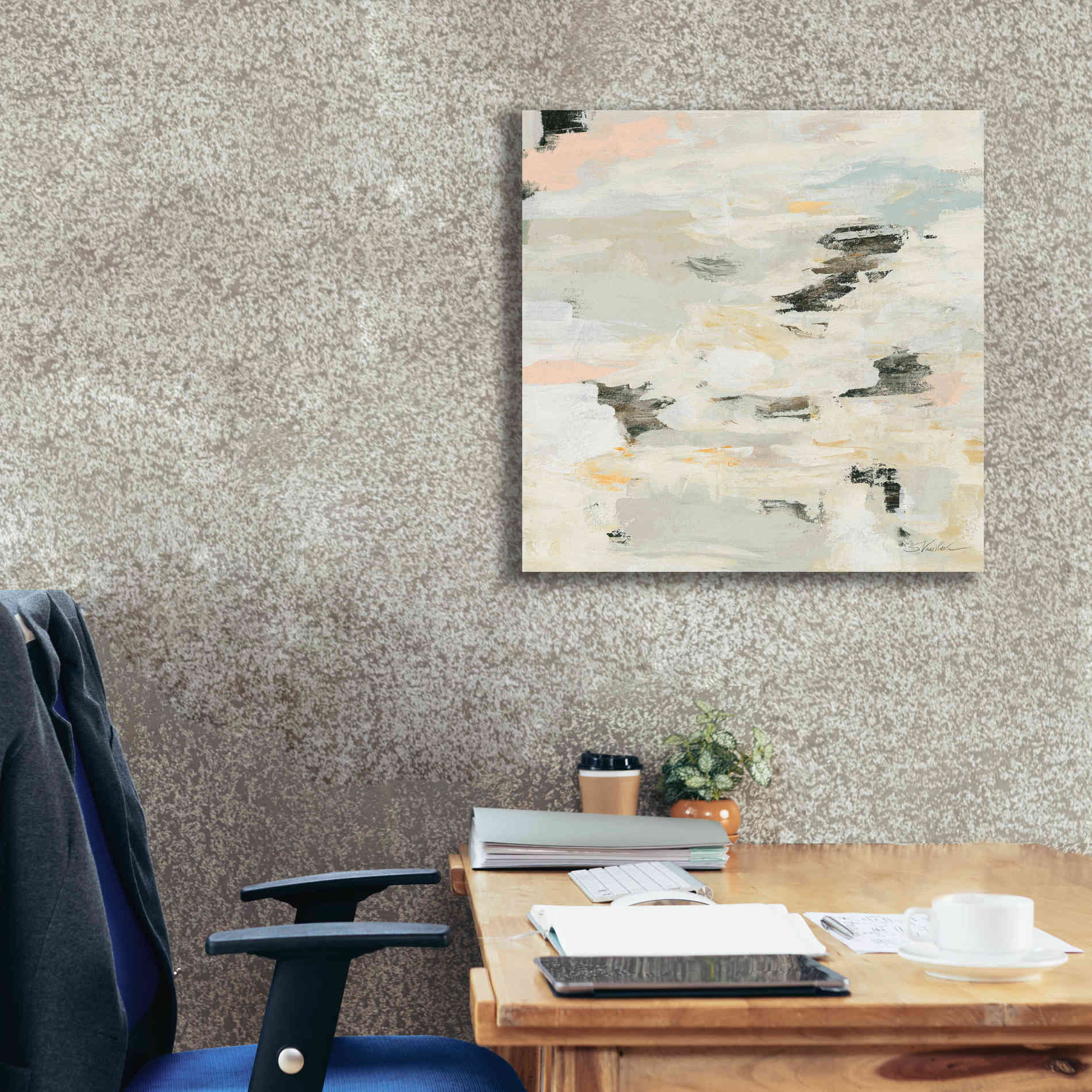 'Steps on Stones I Boho' by Silvia Vassileva, Canvas Wall Art,26 x 26