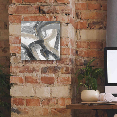 Image of 'Urban Graffiti II Neutral' by Silvia Vassileva, Canvas Wall Art,12 x 12