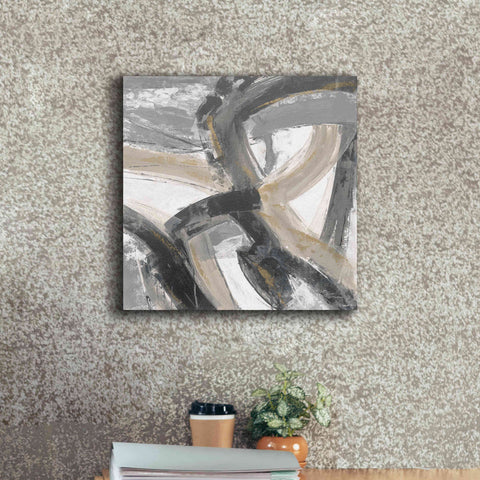 Image of 'Urban Graffiti II Neutral' by Silvia Vassileva, Canvas Wall Art,18 x 18