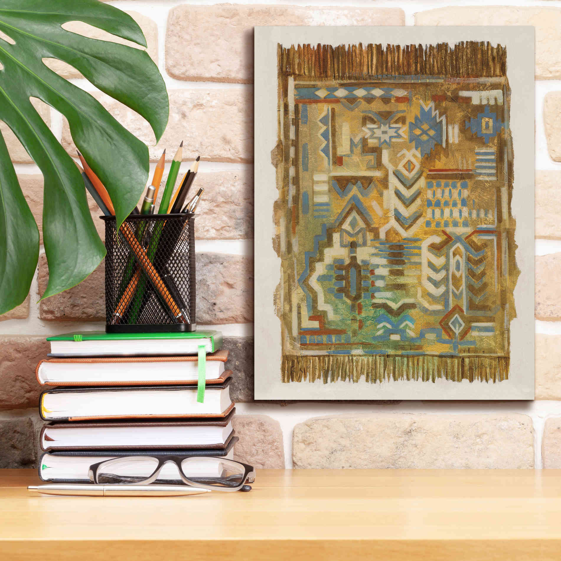 'Global Fragments I' by Silvia Vassileva, Canvas Wall Art,12 x 16