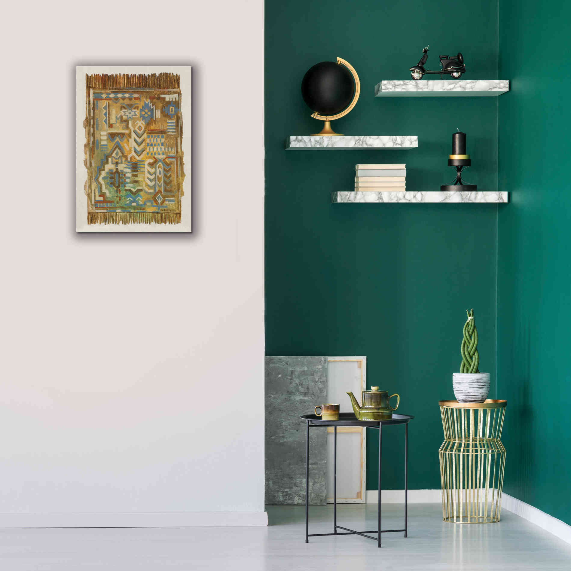 'Global Fragments I' by Silvia Vassileva, Canvas Wall Art,18 x 26