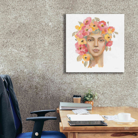 Image of 'International Woman I' by Silvia Vassileva, Canvas Wall Art,26 x 26