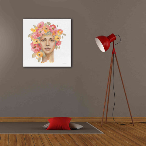 Image of 'International Woman I' by Silvia Vassileva, Canvas Wall Art,26 x 26