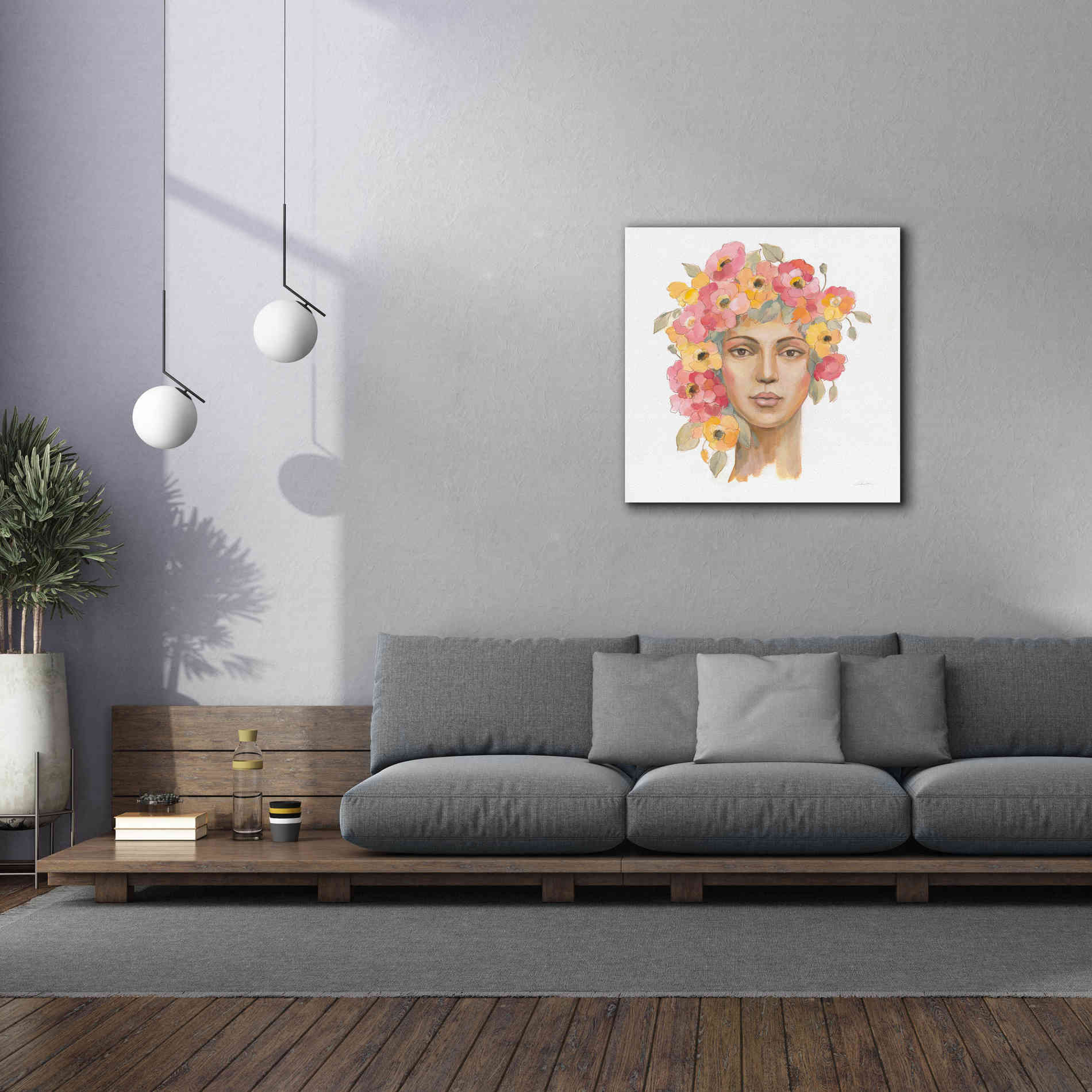 'International Woman I' by Silvia Vassileva, Canvas Wall Art,37 x 37