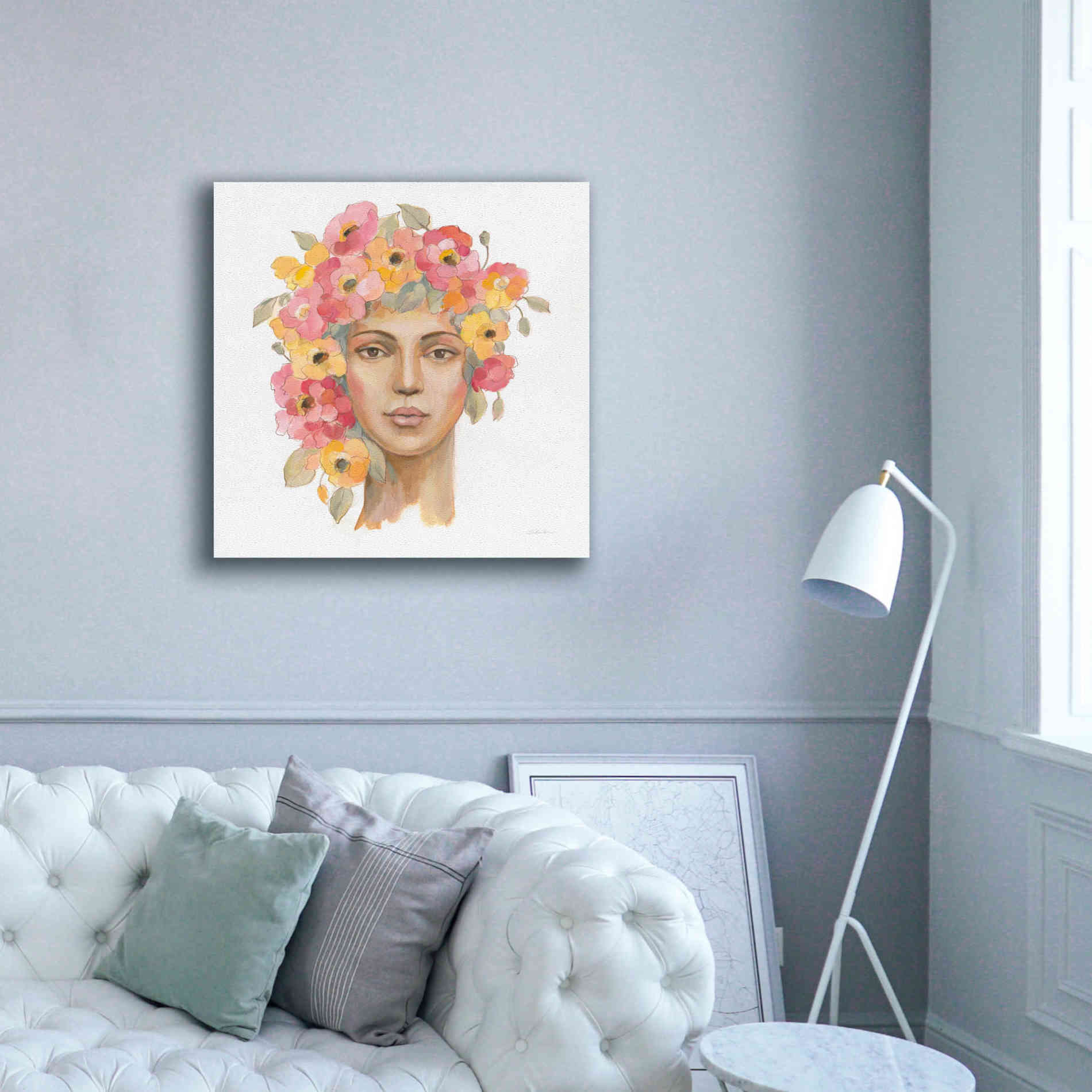 'International Woman I' by Silvia Vassileva, Canvas Wall Art,37 x 37