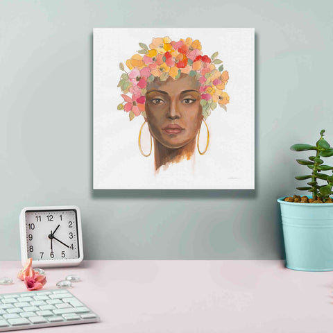 Image of 'International Woman II' by Silvia Vassileva, Canvas Wall Art,12 x 12