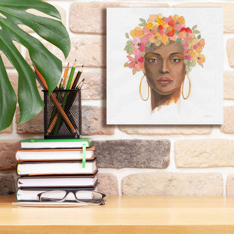 Image of 'International Woman II' by Silvia Vassileva, Canvas Wall Art,12 x 12