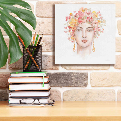 Image of 'International Woman III' by Silvia Vassileva, Canvas Wall Art,12 x 12
