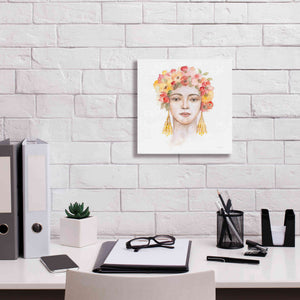 'International Woman IV' by Silvia Vassileva, Canvas Wall Art,12 x 12