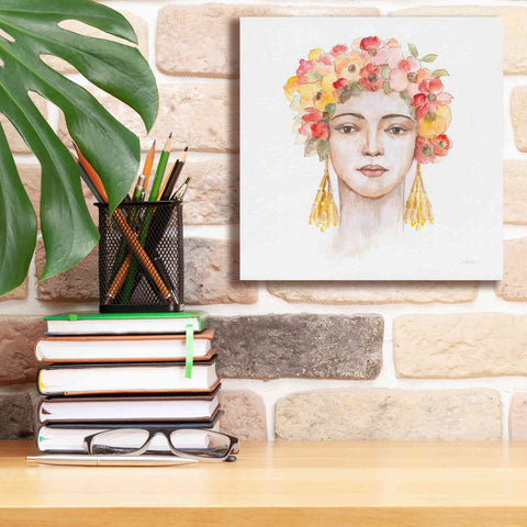 Image of 'International Woman IV' by Silvia Vassileva, Canvas Wall Art,12 x 12