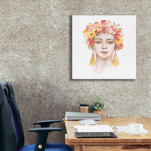 'International Woman IV' by Silvia Vassileva, Canvas Wall Art,26 x 26