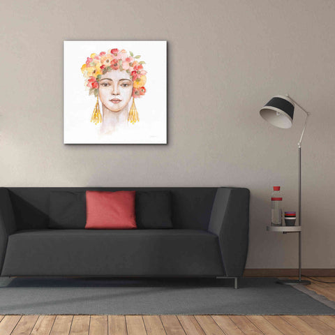 Image of 'International Woman IV' by Silvia Vassileva, Canvas Wall Art,37 x 37