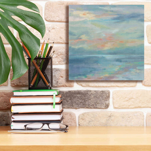 Image of 'June Morning by the Sea' by Silvia Vassileva, Canvas Wall Art,12 x 12