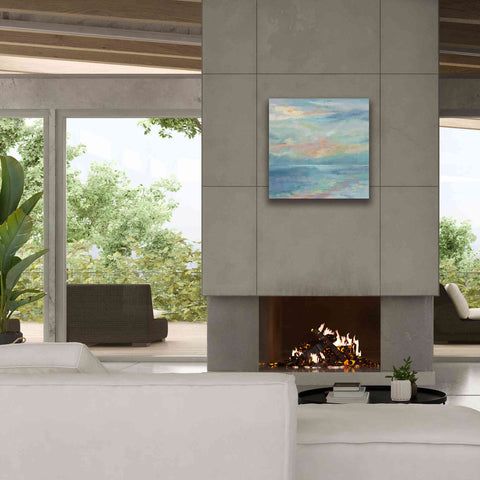 Image of 'June Morning by the Sea' by Silvia Vassileva, Canvas Wall Art,26 x 26