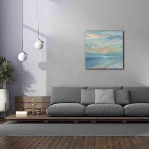 'June Morning by the Sea' by Silvia Vassileva, Canvas Wall Art,37 x 37