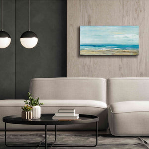 'Sea Coast' by Silvia Vassileva, Canvas Wall Art,40 x 20