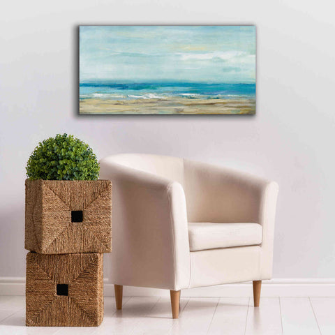 Image of 'Sea Coast' by Silvia Vassileva, Canvas Wall Art,40 x 20
