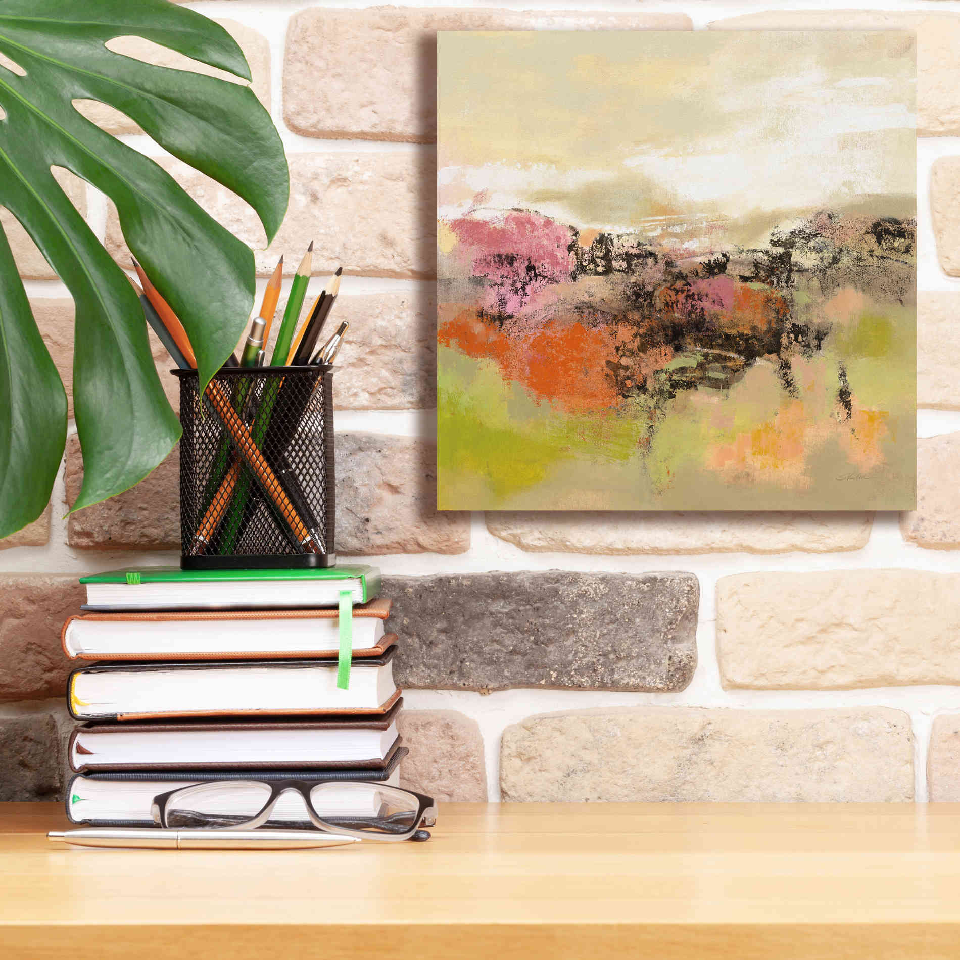 'Midsummer Meadow Path' by Silvia Vassileva, Canvas Wall Art,12 x 12