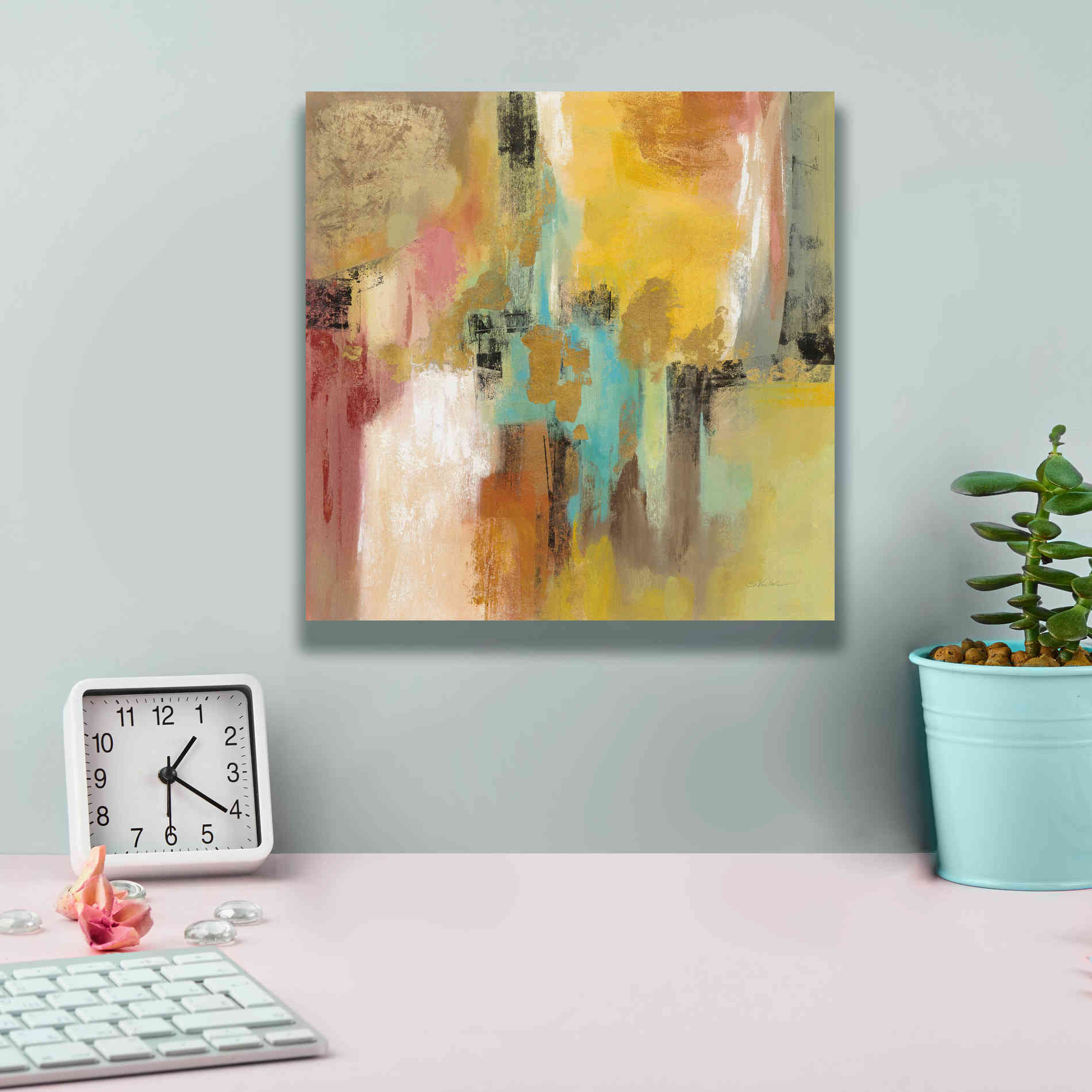 'Retro Moment' by Silvia Vassileva, Canvas Wall Art,12 x 12