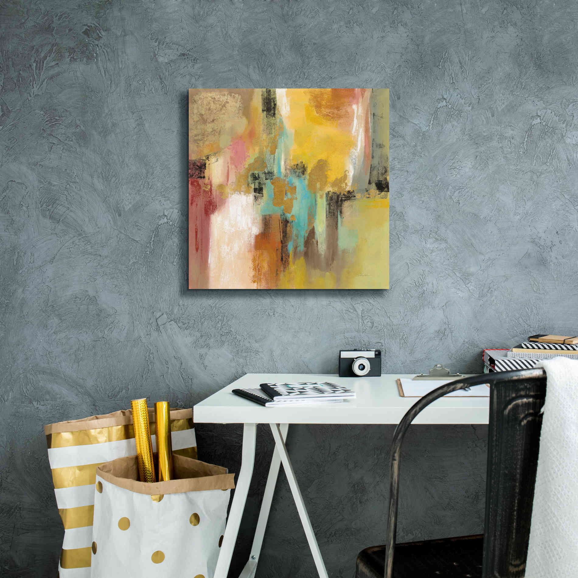 'Retro Moment' by Silvia Vassileva, Canvas Wall Art,18 x 18