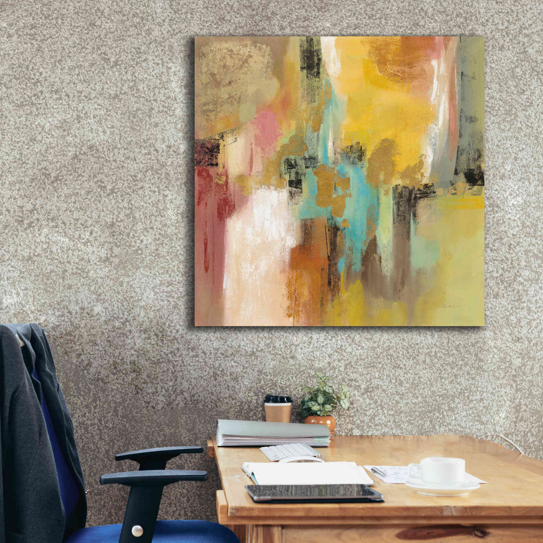 'Retro Moment' by Silvia Vassileva, Canvas Wall Art,37 x 37