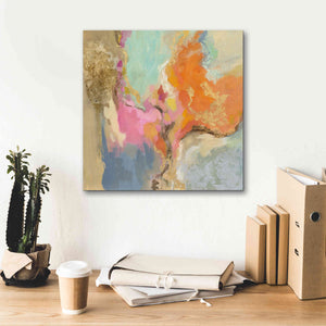 'Tangerine Gold Mid Mod' by Silvia Vassileva, Canvas Wall Art,18 x 18