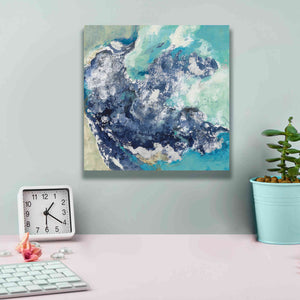 'Turquoise' by Silvia Vassileva, Canvas Wall Art,12 x 12