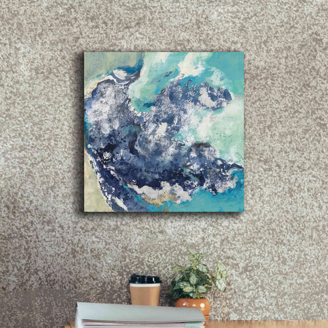 Image of 'Turquoise' by Silvia Vassileva, Canvas Wall Art,18 x 18