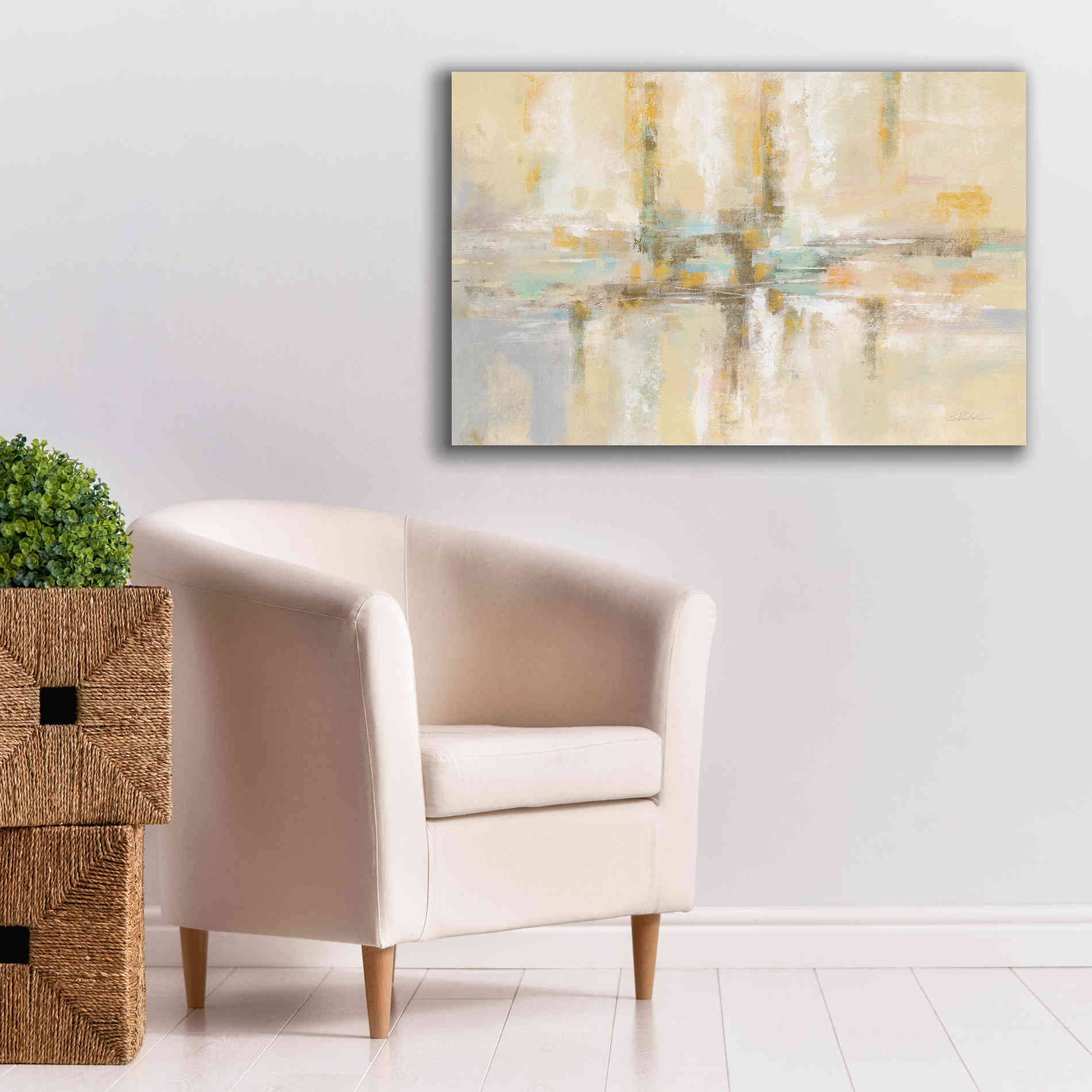 'Winter Fjord' by Silvia Vassileva, Canvas Wall Art,40 x 26
