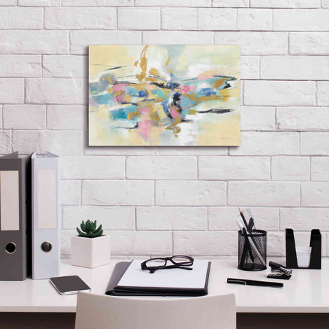 Image of 'Kimono Fragment' by Silvia Vassileva, Canvas Wall Art,18 x 12