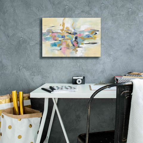 Image of 'Kimono Fragment' by Silvia Vassileva, Canvas Wall Art,18 x 12