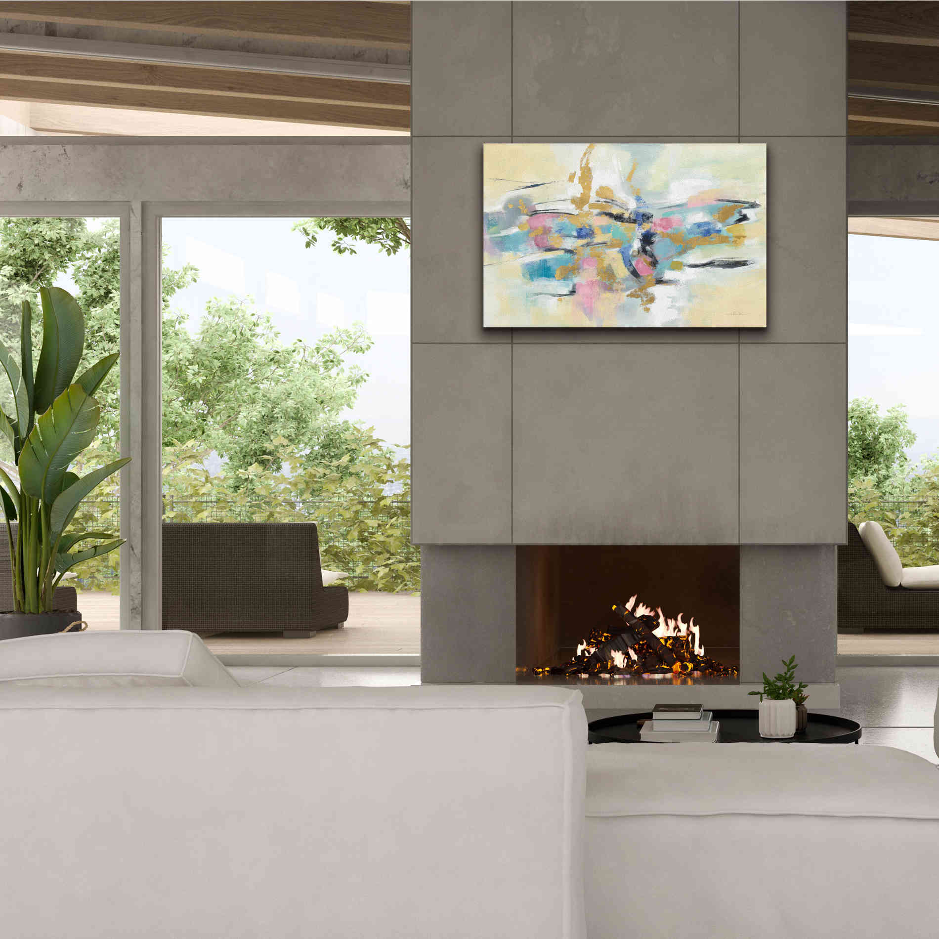 'Kimono Fragment' by Silvia Vassileva, Canvas Wall Art,40 x 26