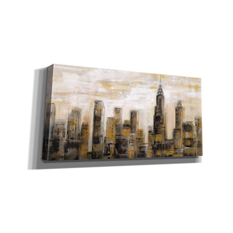 Image of 'Manhattan Skyline' by Silvia Vassileva, Canvas Wall Art,24x12x1.1x0,40x20x1.74x0,60x30x1.74x0